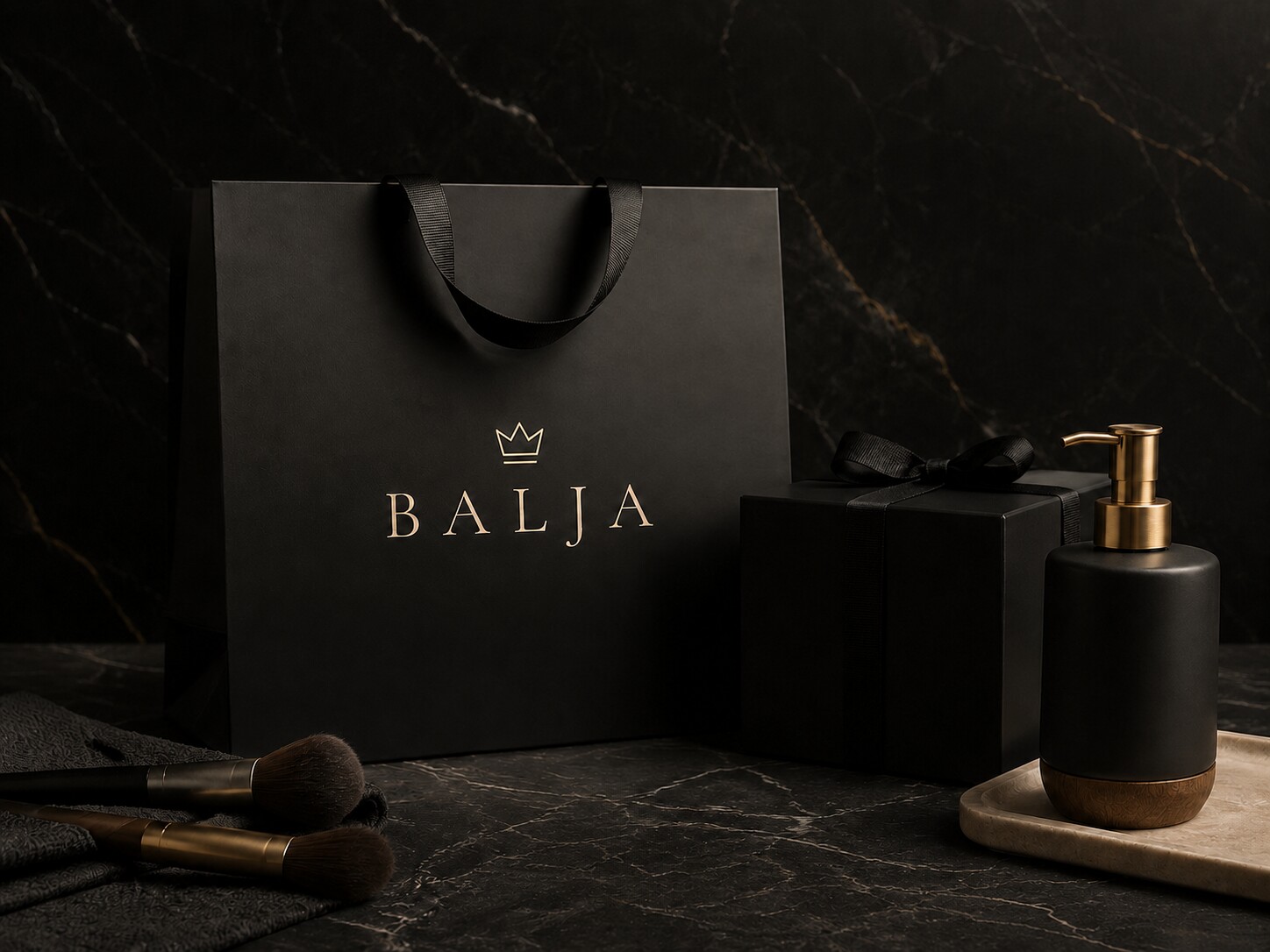 BALJA Einkaufstasche mit Beauty- und Haushaltsaccessoires
